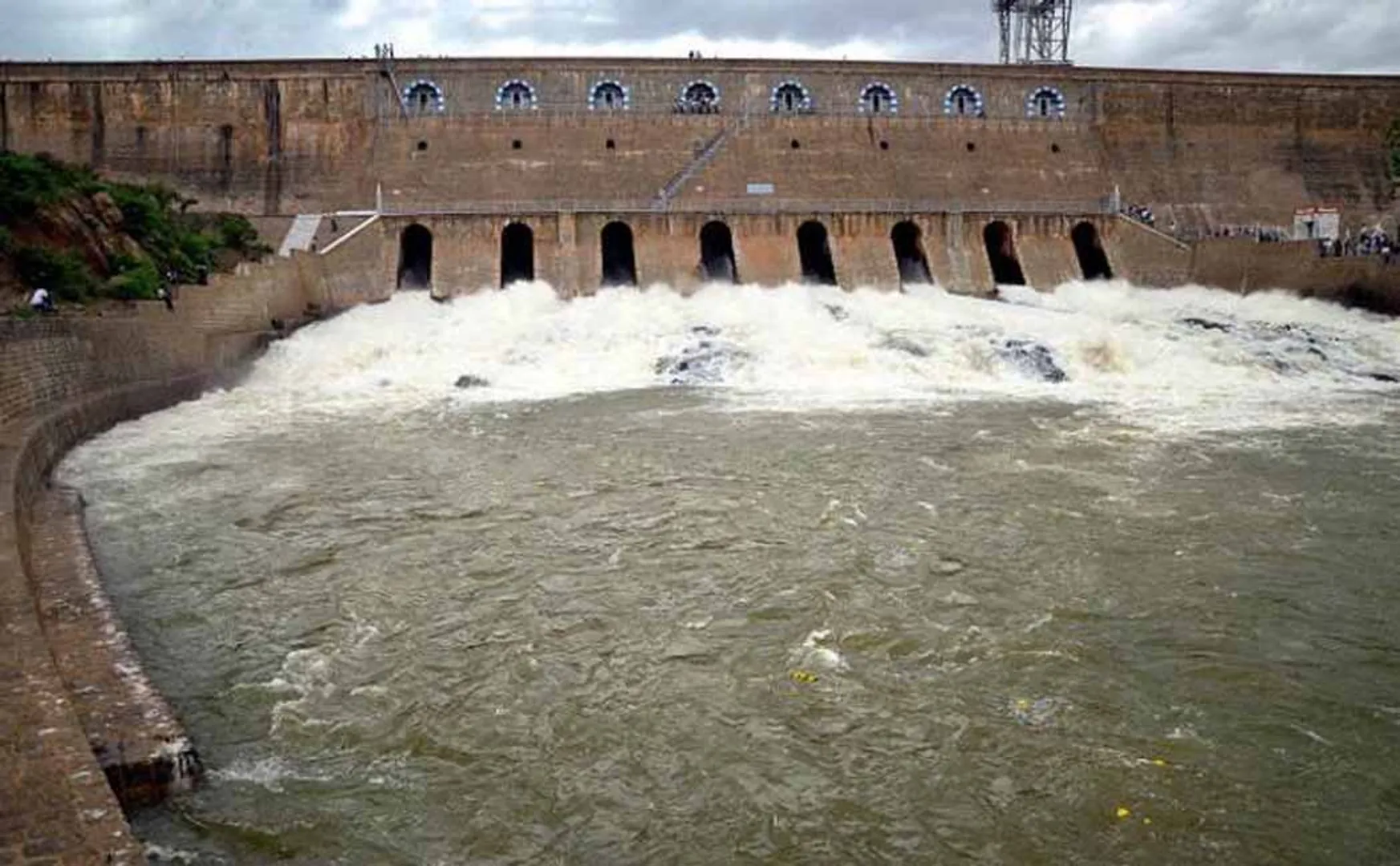 salem district mettur dam water level 